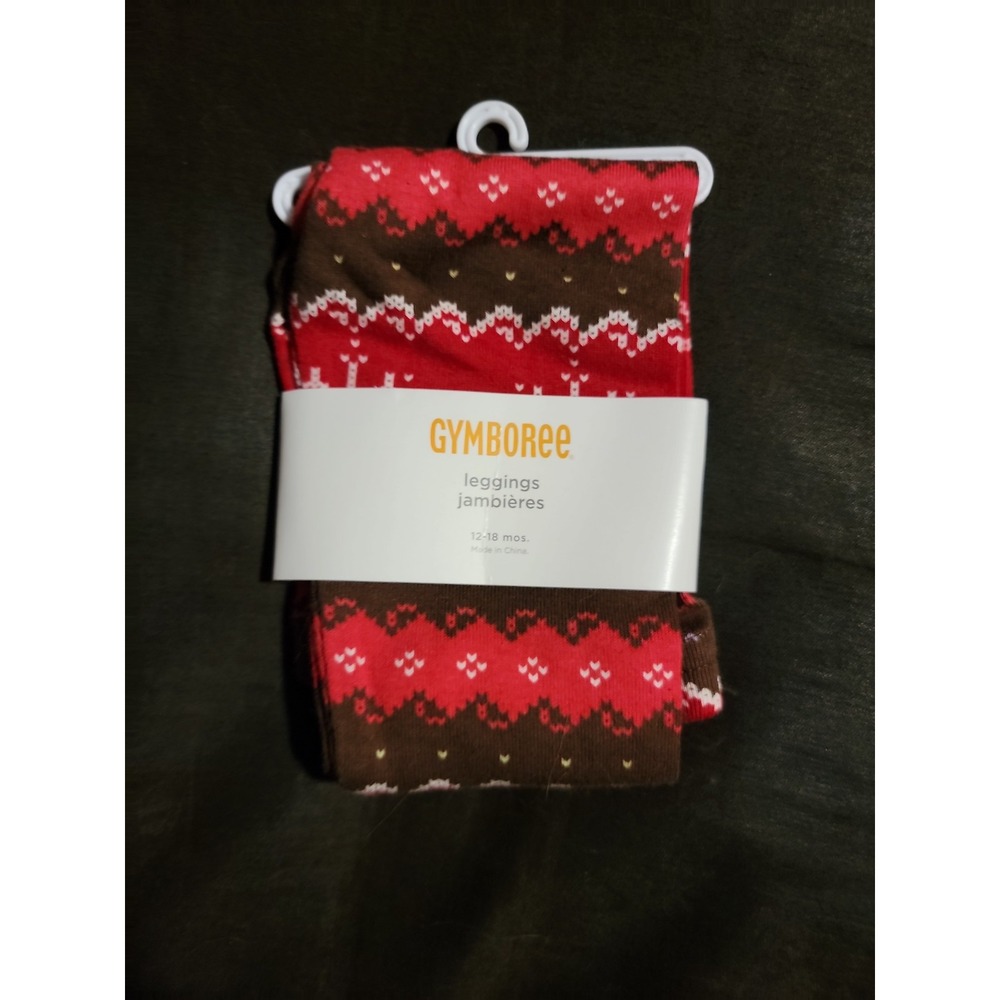 Gymboree‎ winter cheer leggings size 12 18 months nwt